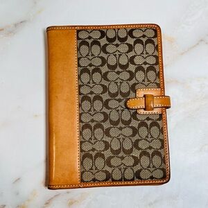 Vintage COACH Signature Agenda/Photo Album